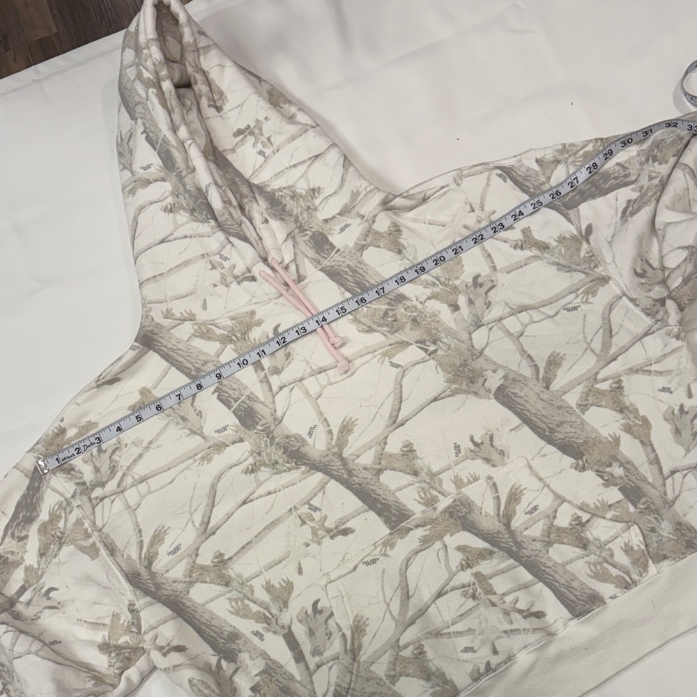 DAIRY BOY WHITE WOODLAND CAMO HOODIE SIZE XL - Picture 4 of 8